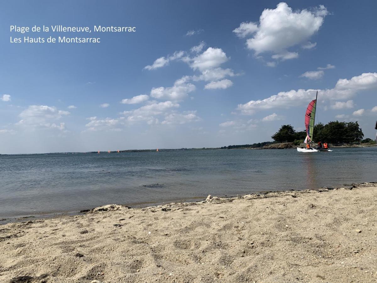 Maison Golfe Du Morbihan - Vue Mer - Plage A 600M - 6 Chambres Séné Esterno foto