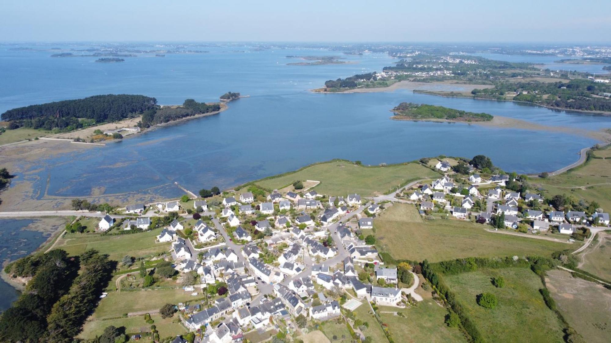Maison Golfe Du Morbihan - Vue Mer - Plage A 600M - 6 Chambres Séné Esterno foto